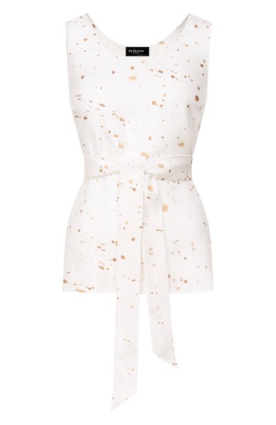 Женский шелковый топ KITON, арт. D51443K0999G