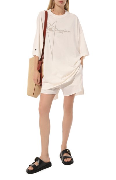 Хлопковые шорты rick owens x champion RICK OWENS, арт. CW02C9236/CHJEG, фото 2