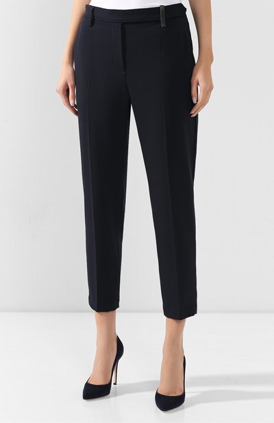 Шерстяные брюки BRUNELLO CUCINELLI, арт. MB526P6572, фото 3