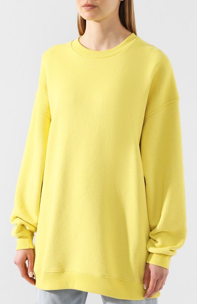Хлопковый свитшот ACNE STUDIOS, арт. AI0042/W, фото 3