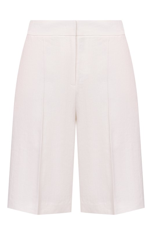 Шорты изо льна и вискозы BOSS 50557429 Белый 50557429