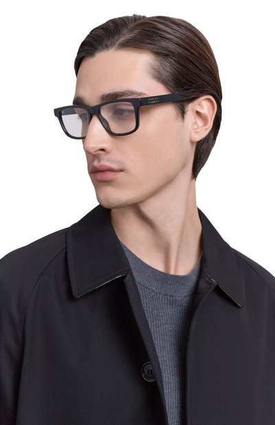 Оправа GUCCI черного цвета по цене 21000 руб., арт. GG1987 001, фото 2 Оправа GUCCI, арт. GG1987 001, фото 2