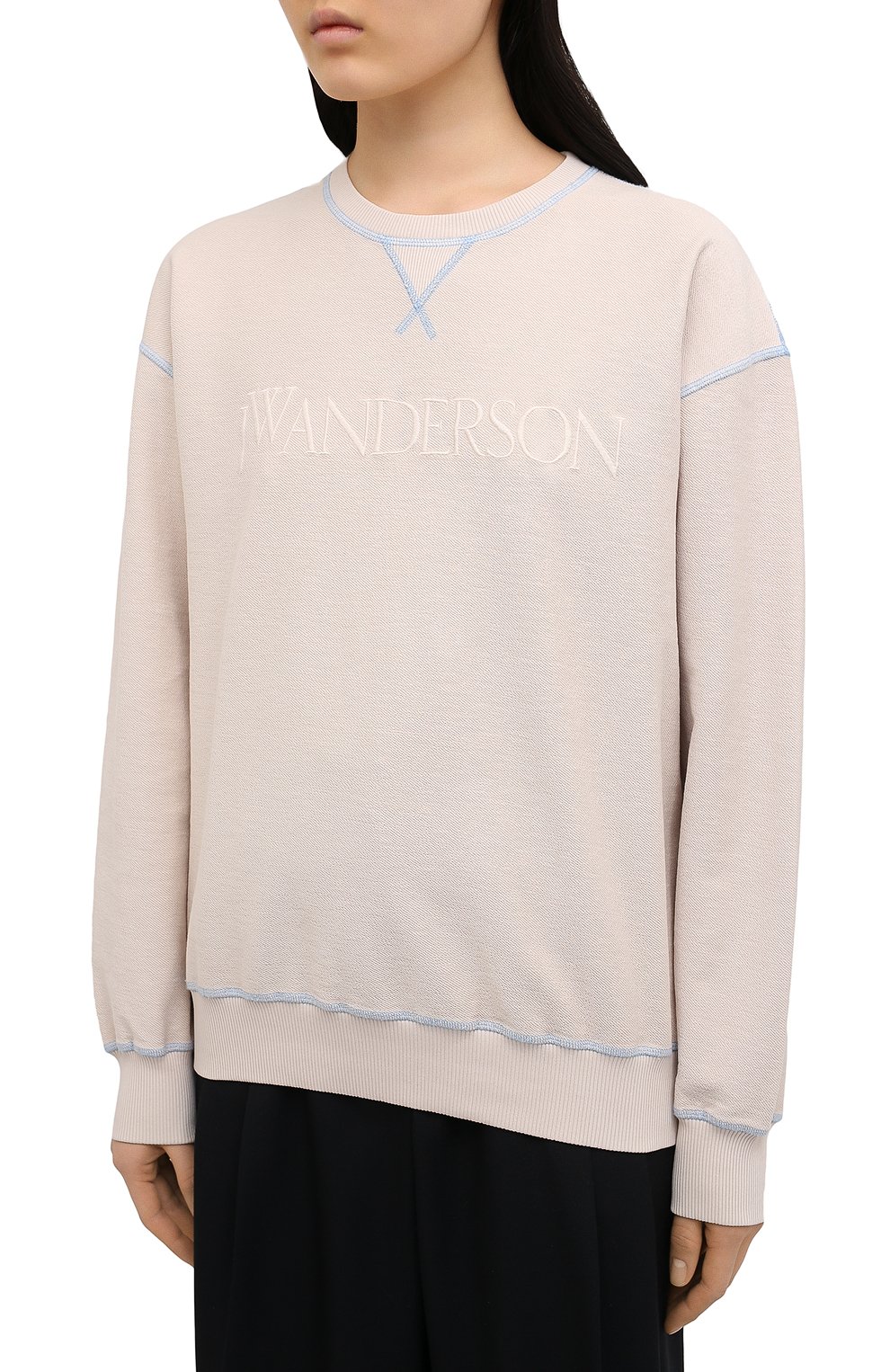 Хлопковый свитшот JW ANDERSON, арт. J00005 PG0490, фото 3