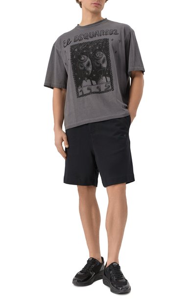 Хлопковая футболка DSQUARED2, арт. S71GD1555/D20035, фото 2