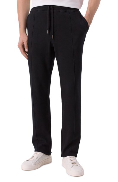 Брюки из хлопка и кашемира CAPOBIANCO черного цвета по цене 53300 руб., арт. 19M707.LB00., фото 3 Брюки из хлопка и кашемира CAPOBIANCO, арт. 19M707.LB00., фото 3