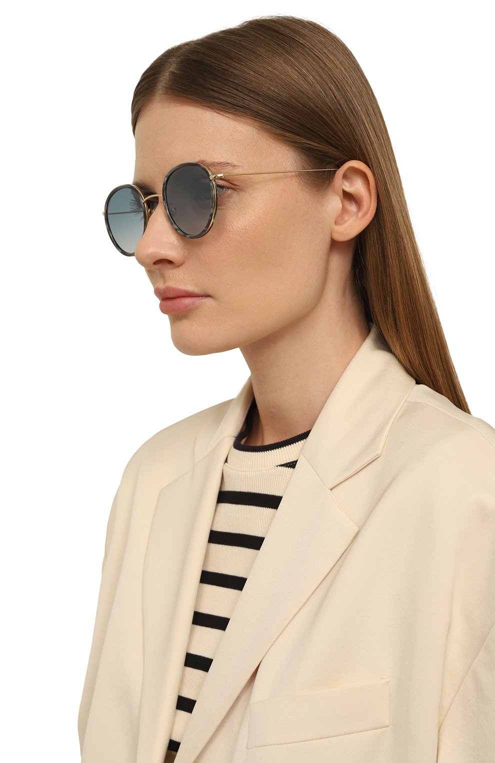 Солнцезащитные очки SPEKTRE, арт. M0RGAN 01AFT H0RN/GRADIENT SILVER/BLUE, фото 2