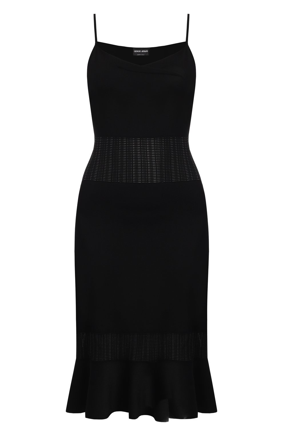 Платье GIORGIO ARMANI черного цвета по цене 197500 руб., арт. 3XAA04/AM27Z, фото 1 Платье GIORGIO ARMANI, арт. 3XAA04/AM27Z, фото 1