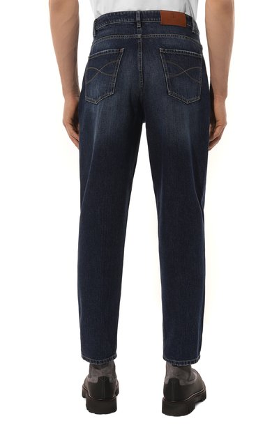 Джинсы straight fit BRUNELLO CUCINELLI, арт. M074PR2200, фото 4