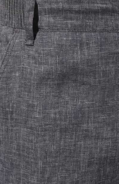 Льняные брюки ZILLI, арт. M0Z-D0180-LIN01/R001, фото 5