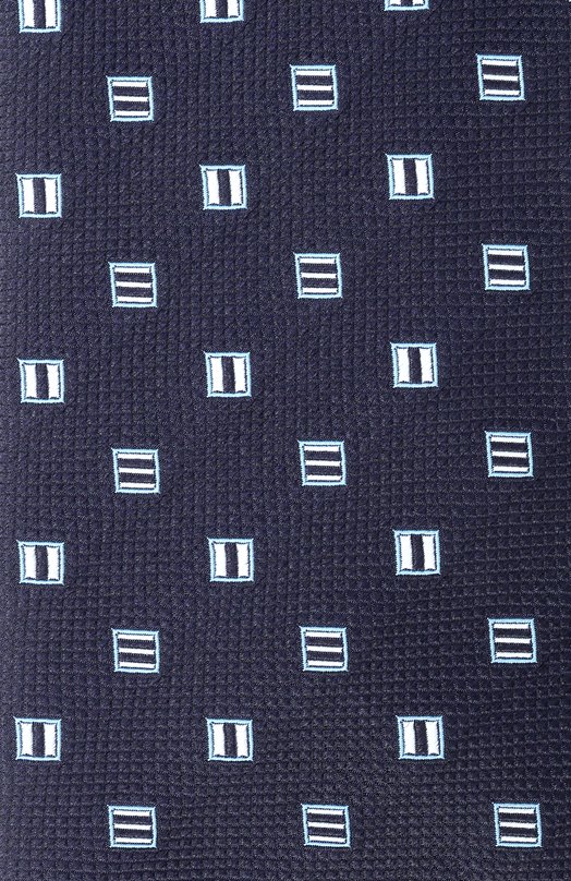 Шелковый галстук Brioni 061D00/PD479 Синий  061D00/PD479 Фото 4