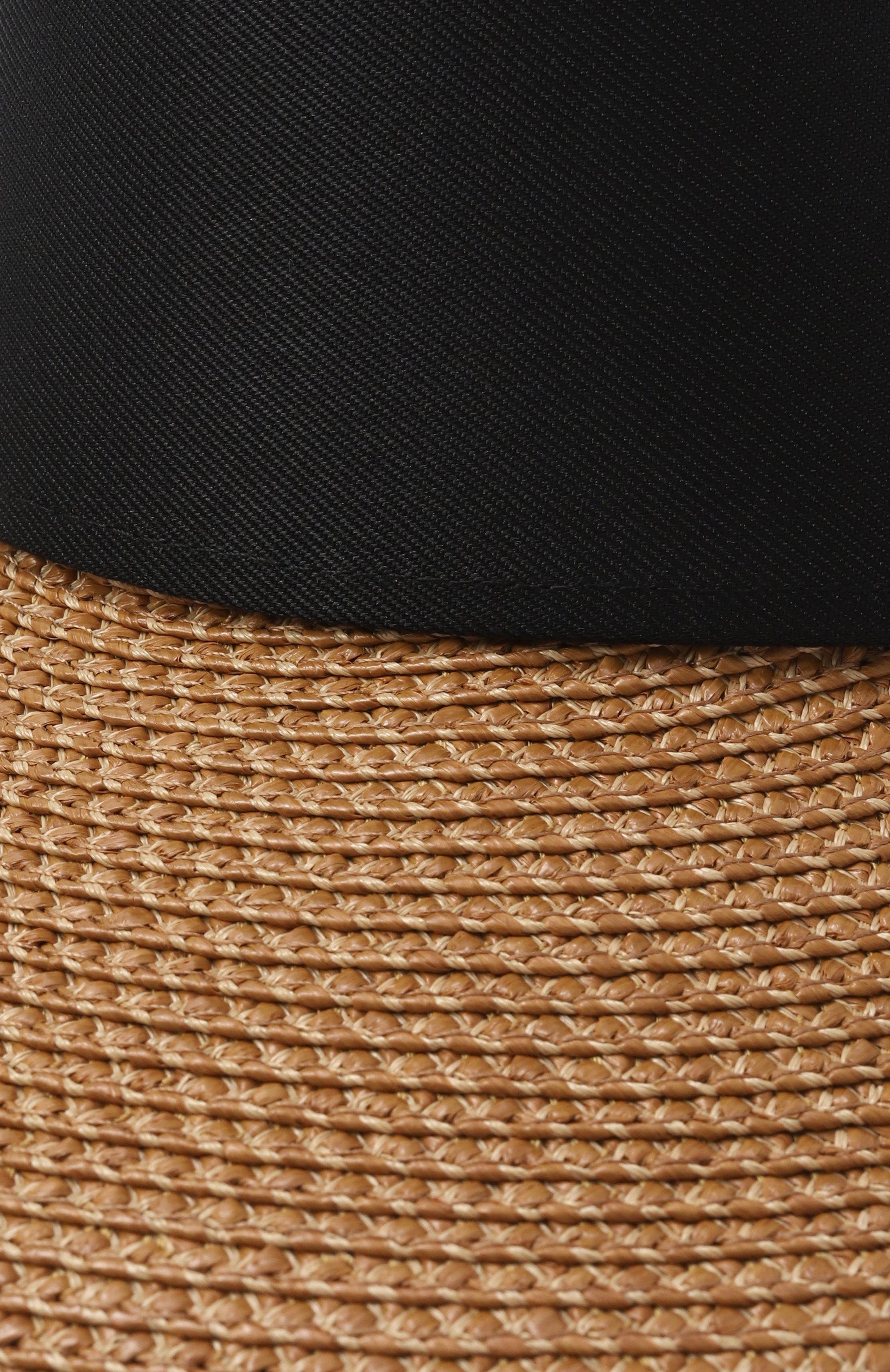 Козырек champ ERIC JAVITS темно-бежевого цвета по цене 29650 руб., арт. 13101/NATURAL/BLACK, фото 4 Козырек champ ERIC JAVITS, арт. 13101/NATURAL/BLACK, фото 4