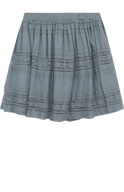 Мини-юбка свободного кроя с кружевной отделкой TWINSET, арт. GA72QA/12A-16A, фото 2