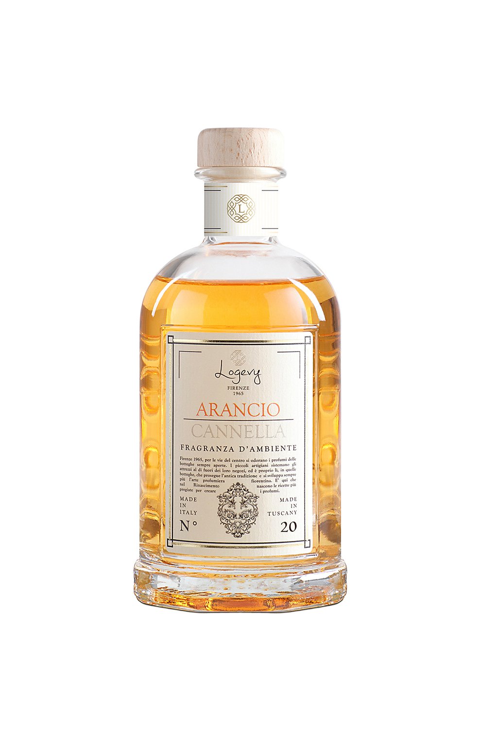 Диффузор aranico cannela / "апельсин & корица" (500ml) LOGEVY FIRENZE 1965 бесцветного цвета по цене 15000 руб., арт. 8050519371834, фото 1 Диффузор aranico cannela / "апельсин & корица" (500ml) LOGEVY FIRENZE 1965, арт. 8050519371834, фото 1