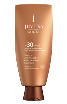 Передовой антивозрастной лосьон для тела «сансейшен» spf 30 (150ml) JUVENA бесцветного цвета, арт. 347 | Фото 1 (Тип продукта: Лосьоны; SPF фильтр: Средний (25-30); Региональные ограничения белый список (Axapta Mercury): Не проставлено; Косметика кросс-кт: Антивозрастной уход; Нос: Не проставлено)