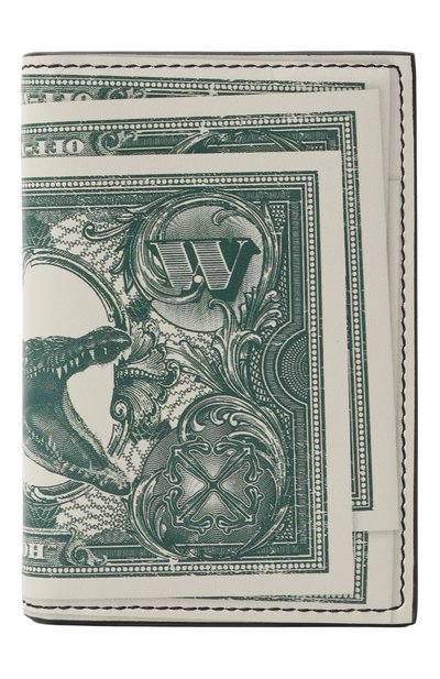 Кожаный футляр для кредитных карт OFF-WHITE, арт. 0MND09ES25LEA001, фото 1