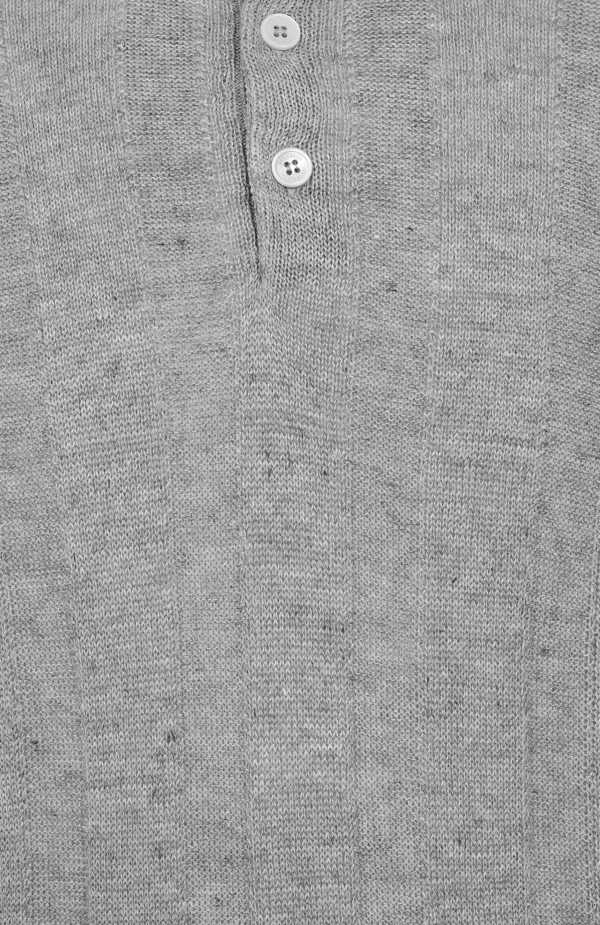 Поло изо льна и хлопка BRUNELLO CUCINELLI, арт. M2L707815, фото 6