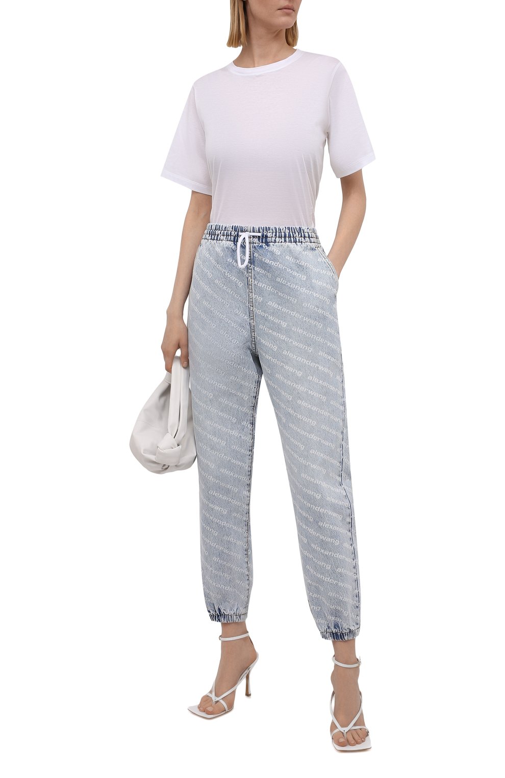 Джинсы ALEXANDER WANG голубого цвета по цене 57100 руб., арт. 4DC3214996, фото 2 Джинсы ALEXANDER WANG, арт. 4DC3214996, фото 2