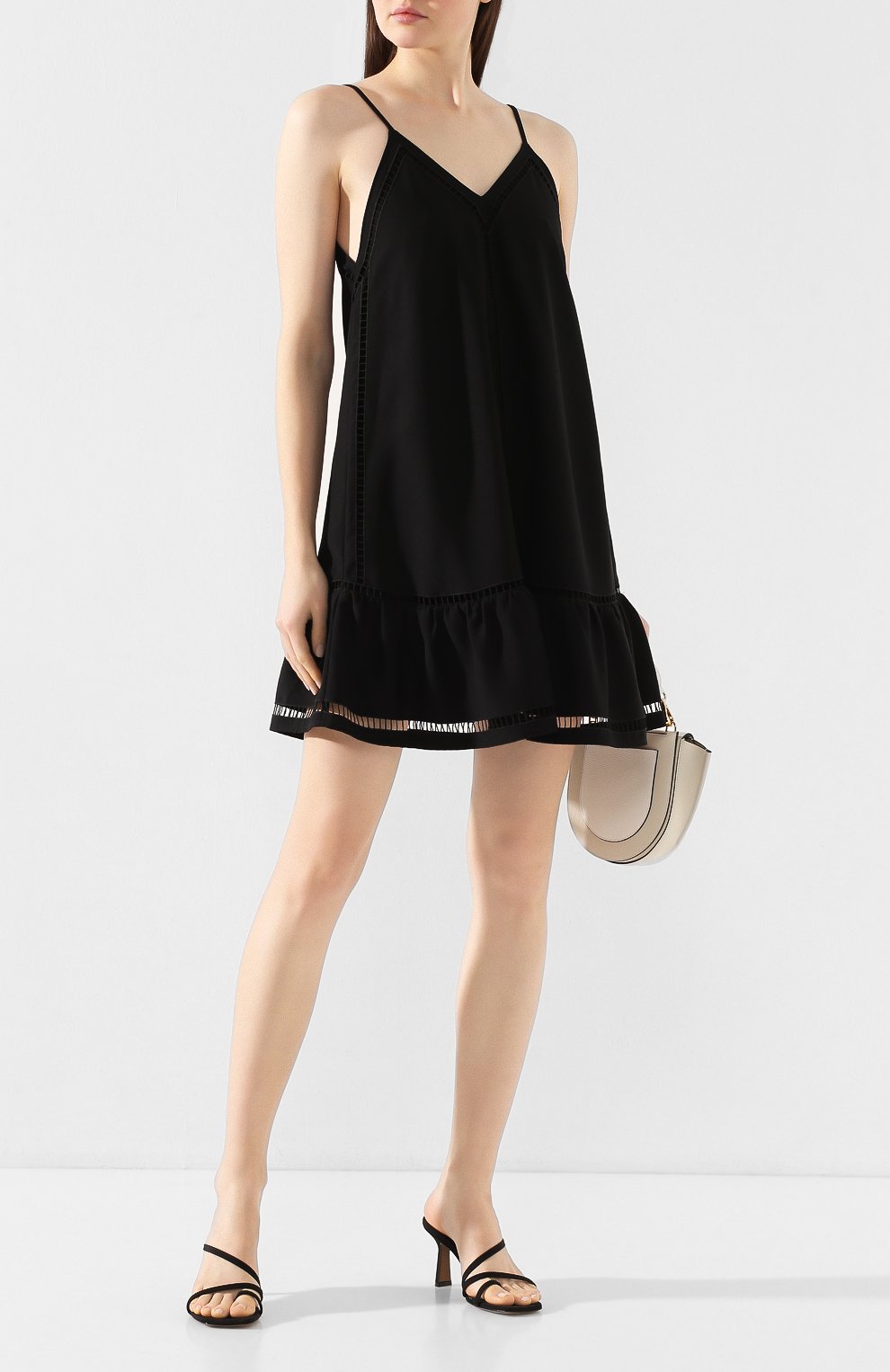 Платье REDVALENTINO черного цвета по цене 82200 руб., арт. TR0VA12D/51B, фото 2 Платье REDVALENTINO, арт. TR0VA12D/51B, фото 2