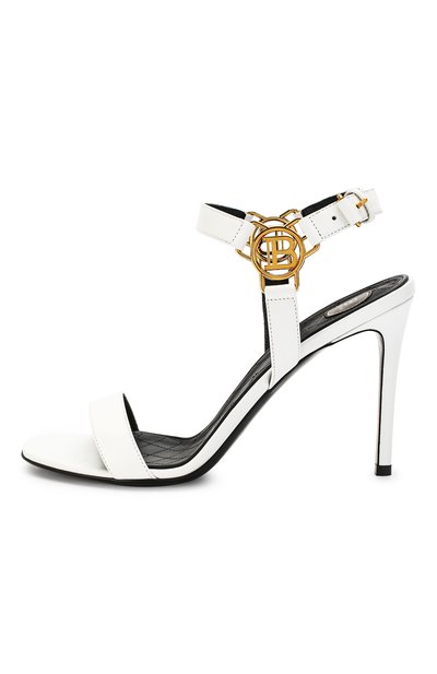 Кожаные босоножки pernille BALMAIN, арт. TN1C293/LGDB, фото 3