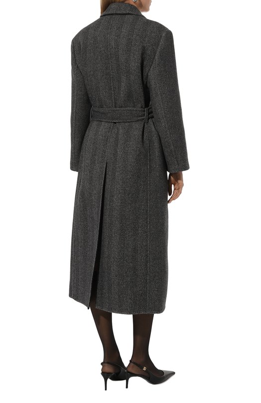 Пальто из шерсти и кашемира Brunello Cucinelli MG5009892 Серый  MG5009892 Фото 4