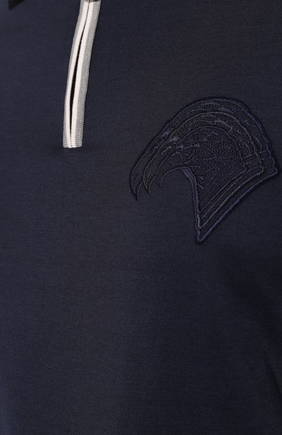 Поло из шелка и хлопка STEFANO RICCI, арт. K818919P31/T23271, фото 5