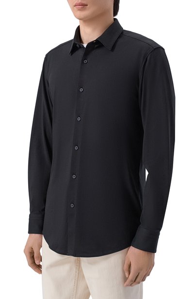 Хлопковая сорочка BOSS, арт. 50474283, фото 3