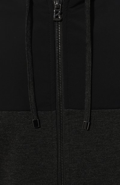 Толстовка из вискозы BOGNER темно-серого цвета по цене 52800 руб., арт. 88039360, фото 5 Толстовка из вискозы BOGNER, арт. 88039360, фото 5