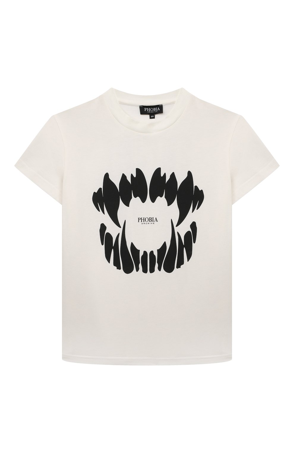 Хлопковая футболка PHOBIA ARCHIVE, арт. PHK00195, фото 1