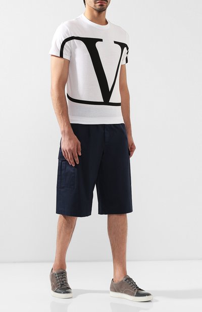 Замшевые кеды LANVIN, арт. FM-SKDBB1-VBAL-P15, фото 2