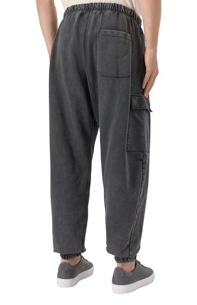 Хлопковые джоггеры ROADLESS темно-серого цвета по цене 36050 руб., арт. RSS-CJ, фото 4 Хлопковые джоггеры ROADLESS, арт. RSS-CJ, фото 4