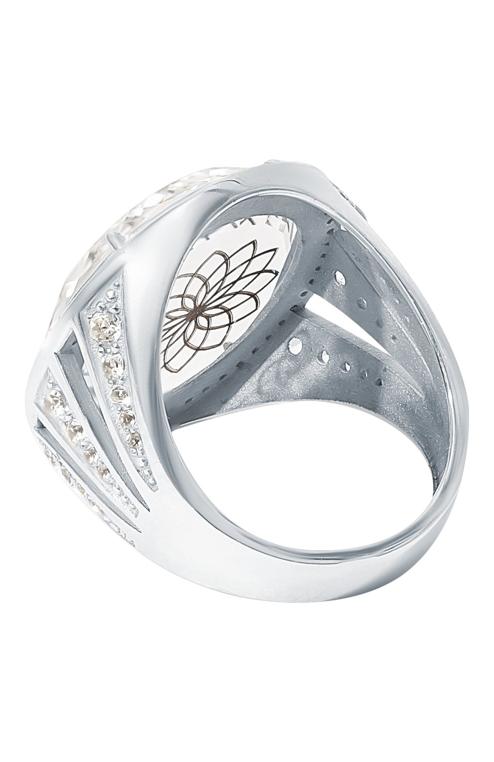 Кольцо DZHANELLI серебряного цвета по цене 81000 руб., арт. 00006, фото 3 Кольцо DZHANELLI, арт. 00006, фото 3