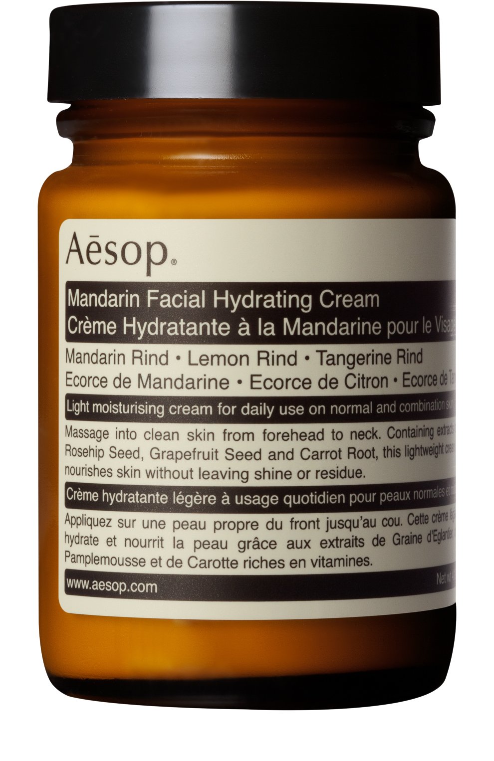 Крем для лица mandarin (120ml) AESOP бесцветного цвета по цене 8570 руб., арт. B120SK03, фото 1 Крем для лица mandarin (120ml) AESOP, арт. B120SK03, фото 1