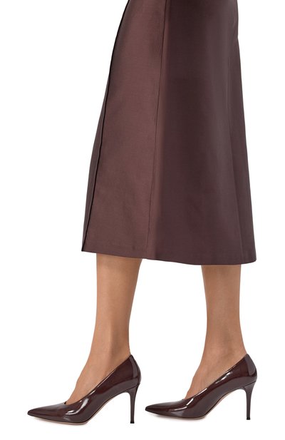 Кожаные туфли gianvito 85 GIANVITO ROSSI, арт. G22277.85RIC.NUIB0UR, фото 3