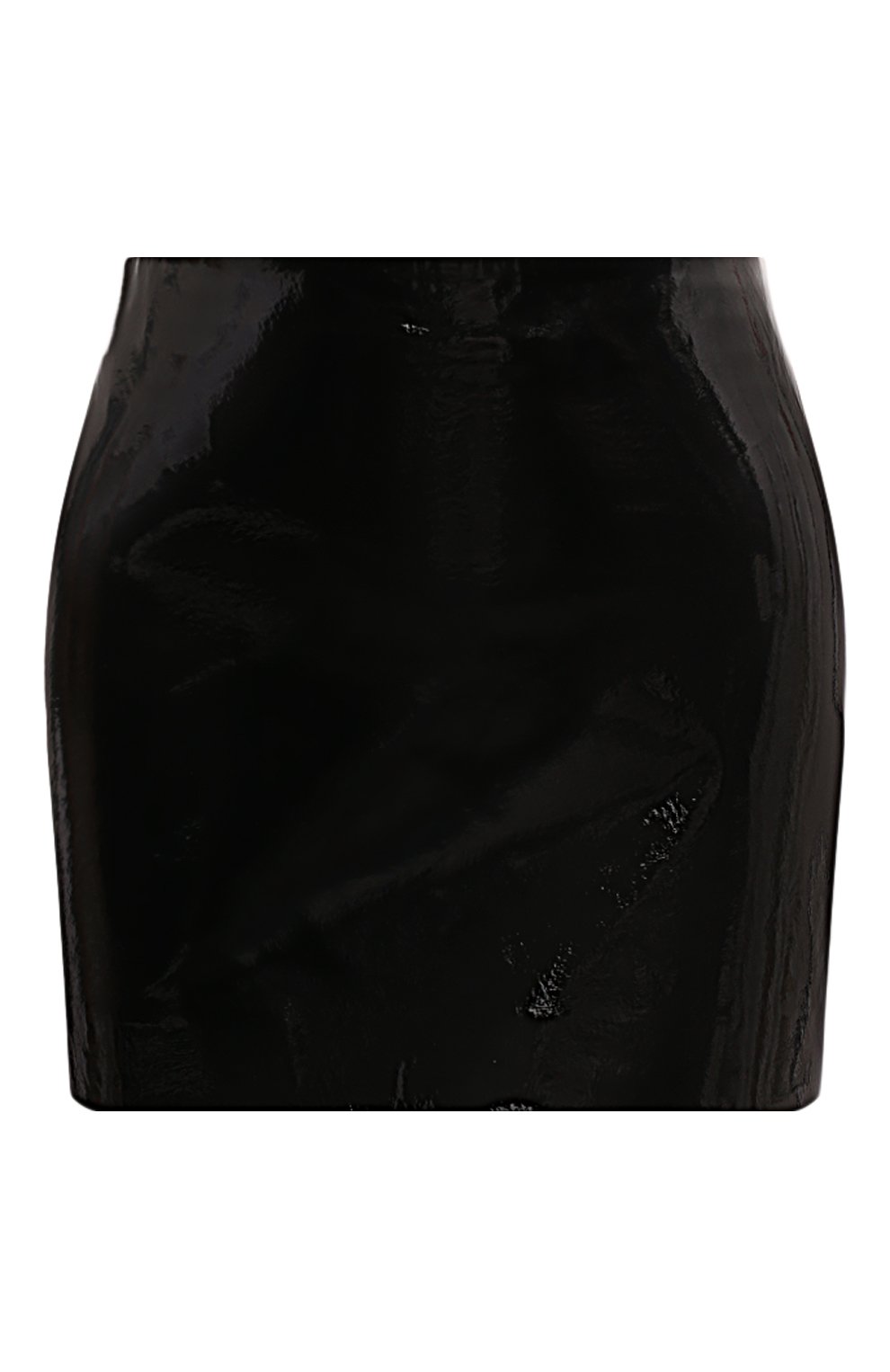 Кожаная юбка SASHAVERSE черного цвета по цене 64800 руб., арт. SKLT017/LEATHER.900/W25, фото 1 Кожаная юбка SASHAVERSE, арт. SKLT017/LEATHER.900/W25, фото 1