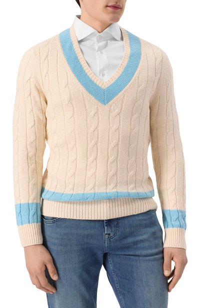 Хлопковый пуловер GRAN SASSO, арт. 23154/17403, фото 3