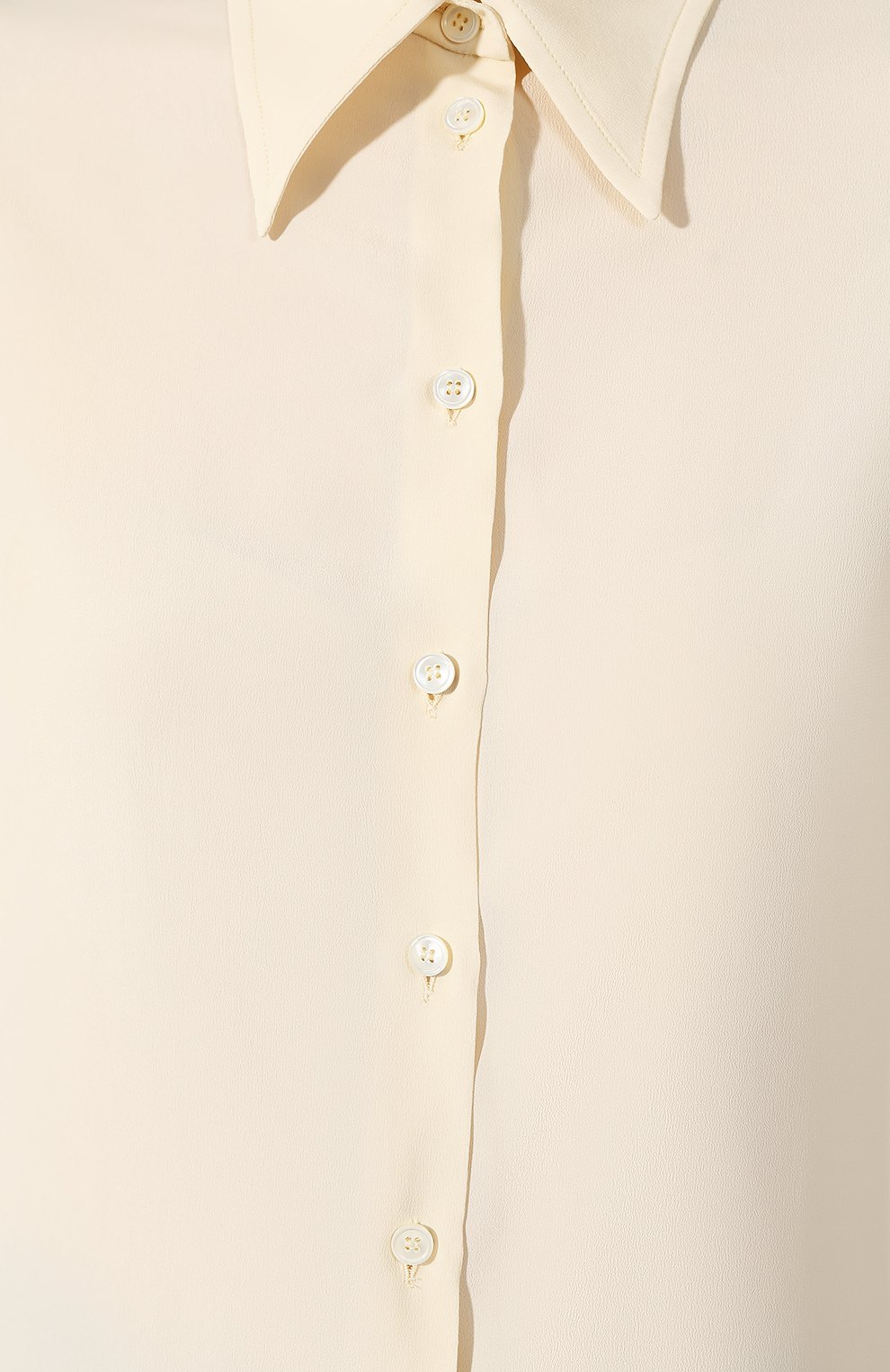 Блузка PHILOSOPHY DI LORENZO SERAFINI кремового цвета по цене 39250 руб., арт. A0201/2116, фото 5 Блузка PHILOSOPHY DI LORENZO SERAFINI, арт. A0201/2116, фото 5