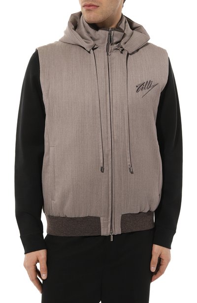 Шерстяной жилет ZILLI, арт. GIL01AZS66036ZS000001, фото 3