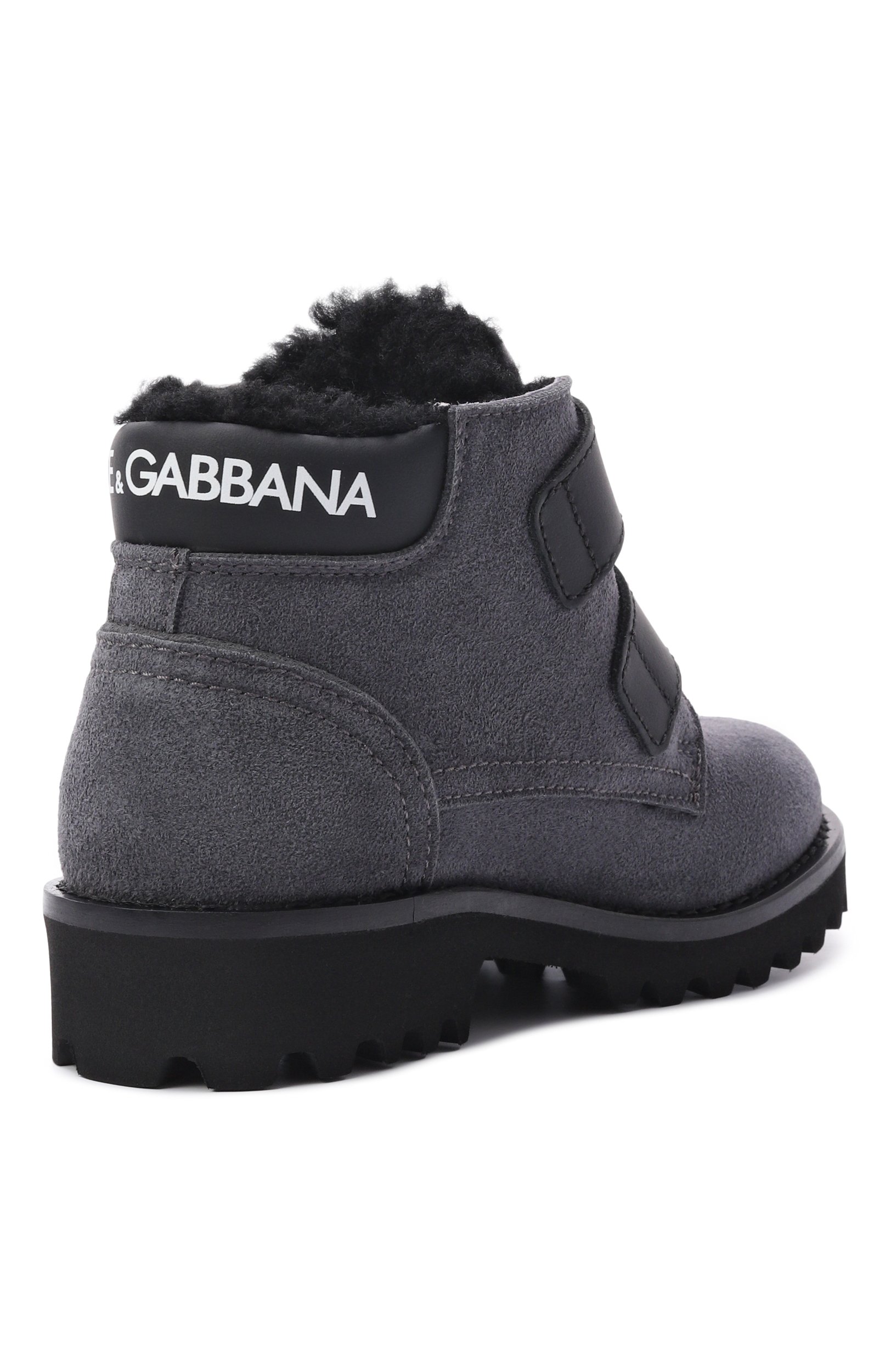 Утепленные ботинки DOLCE & GABBANA, арт. DL0095/A3M42, фото 3