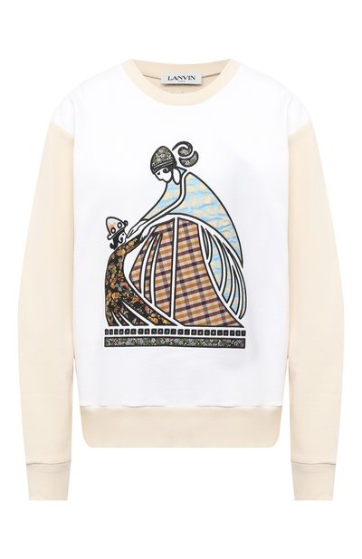 Женский хлопковый свитшот LANVIN, арт. RW-T0637J-JR19-A20
