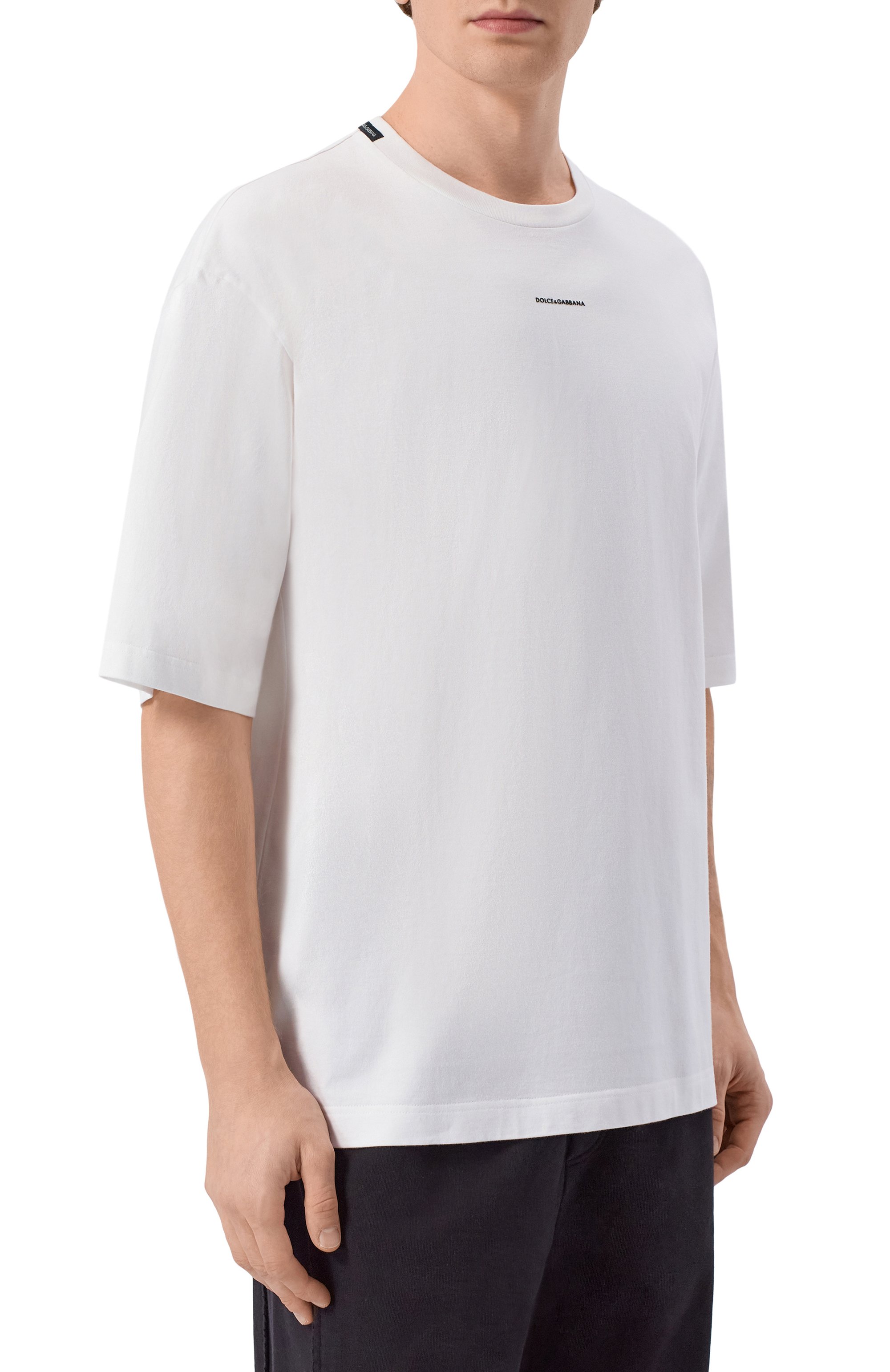 Хлопковая футболка DOLCE & GABBANA, арт. G8PB8T/G7PYR, фото 3
