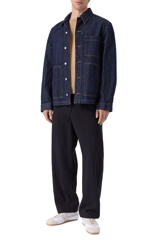 Кожаные кеды Dries Van Noten 021725-117-001 Белый  021725-117-001 Фото 2