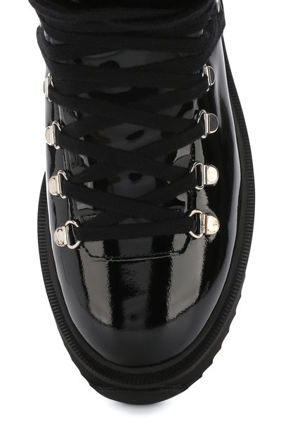 Лаковые ботинки с внутренней меховой отделкой KENZO, арт. 2BT301L64, фото 5