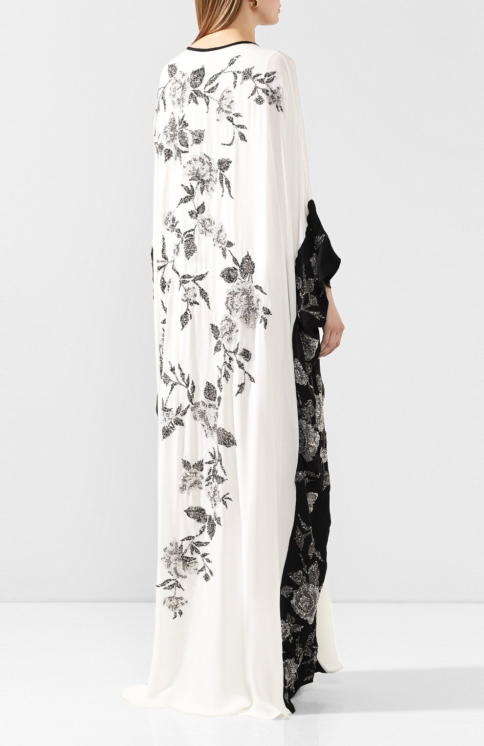 Шелковое платье-туника MARCHESA, арт. M28704, фото 4