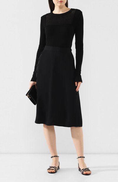 Пуловер из хлопка и кашемира ANN DEMEULEMEESTER, арт. 1901-2600-P-252-099, фото 2
