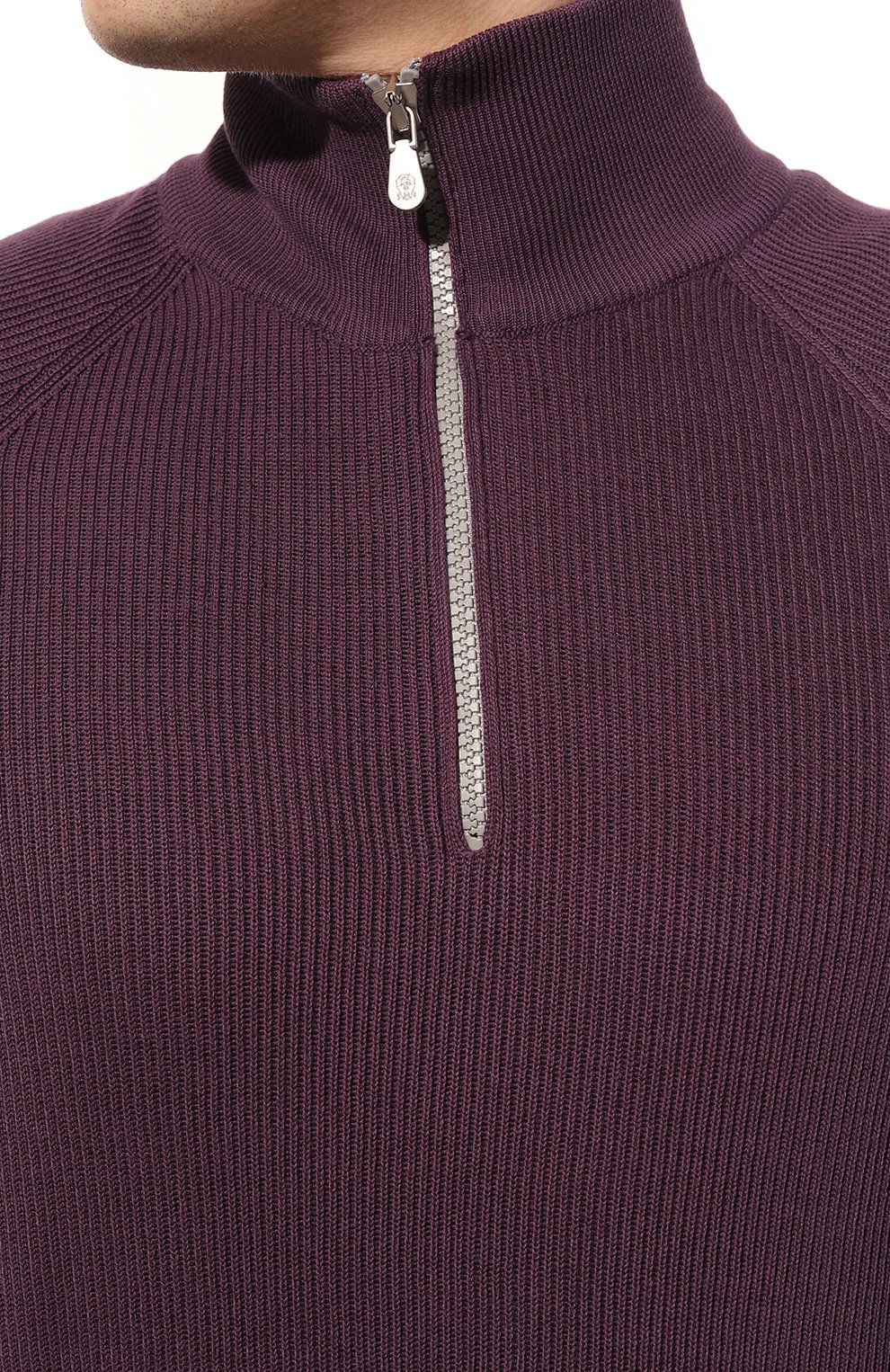 Хлопковый джемпер BRUNELLO CUCINELLI, арт. M2900B2021, фото 5