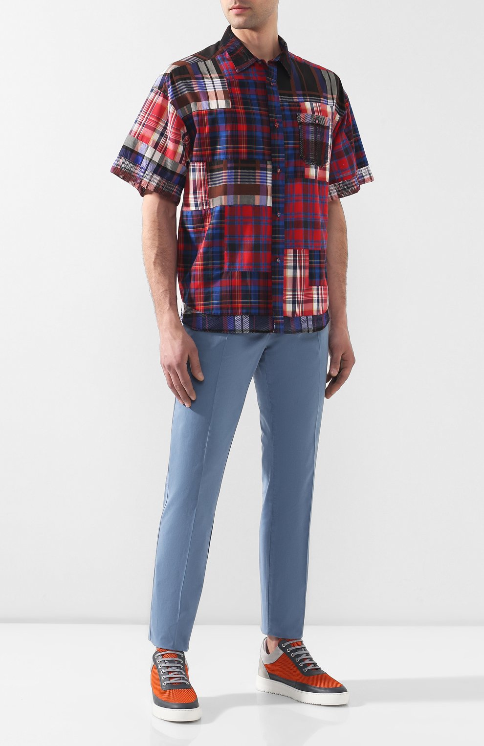 Комбинированные кеды FILLING PIECES, арт. 25127371924, фото 2