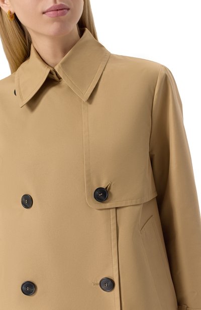 Хлопковый тренч WEEKEND MAX MARA, арт. BIGLIA, фото 5