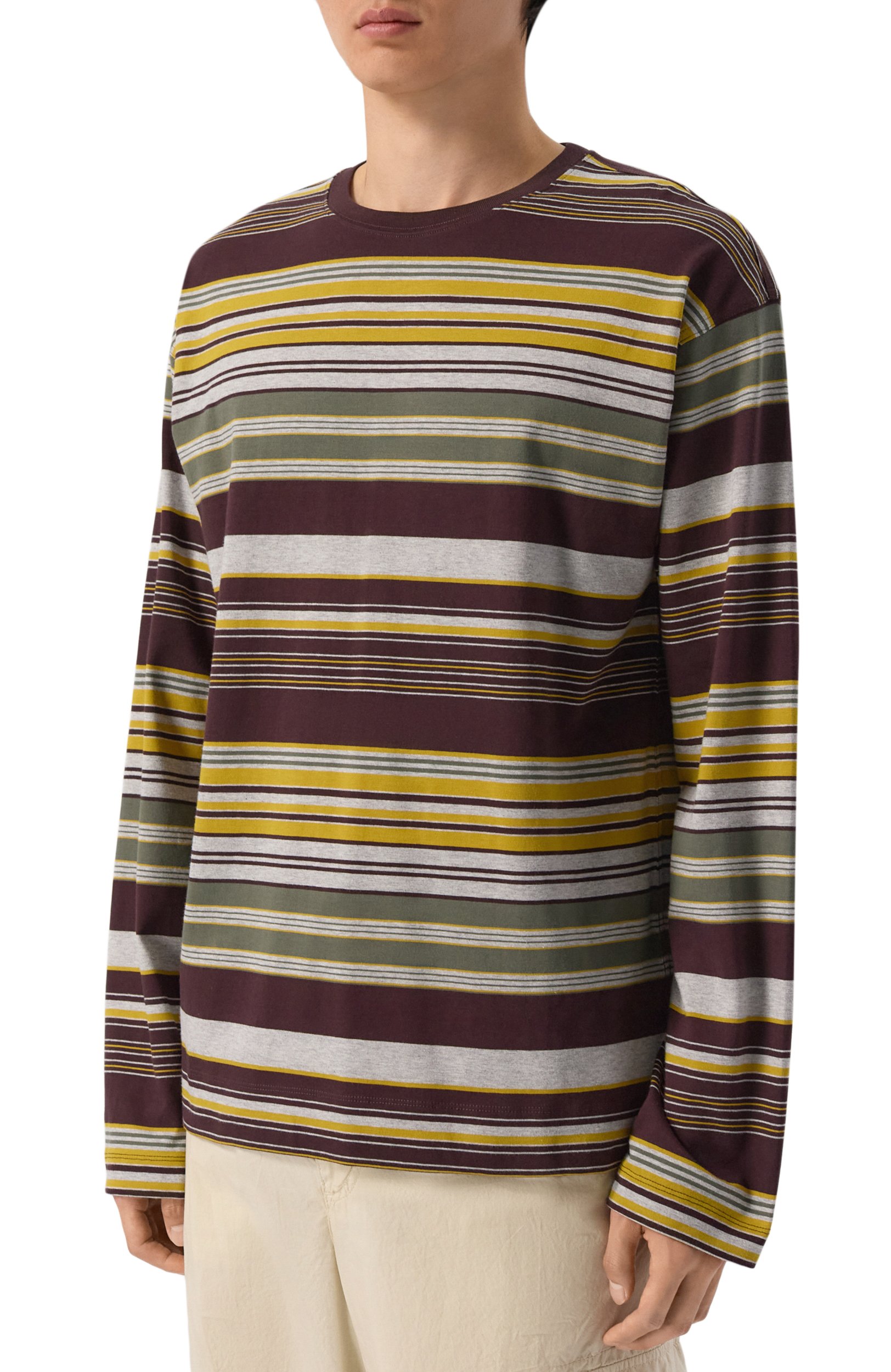 Хлопковый лонгслив DRIES VAN NOTEN, арт. 021164/4605, фото 3
