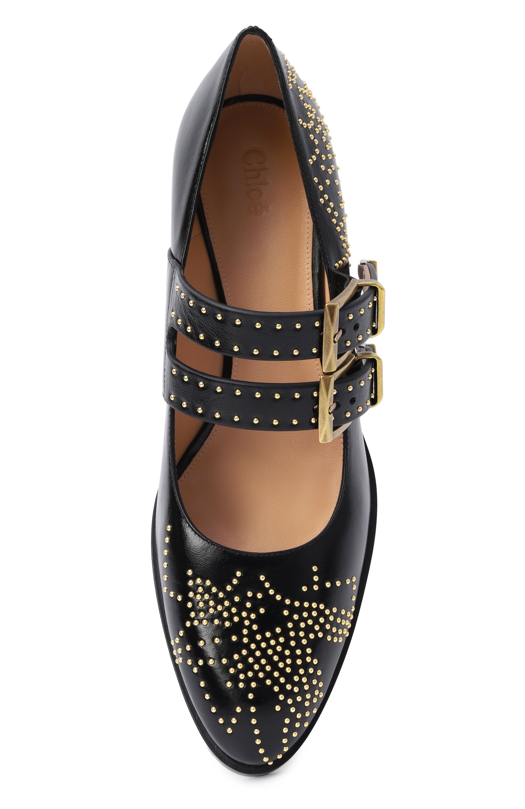 Кожаные туфли CHLOÉ, арт. CH26S16WWF, фото 6