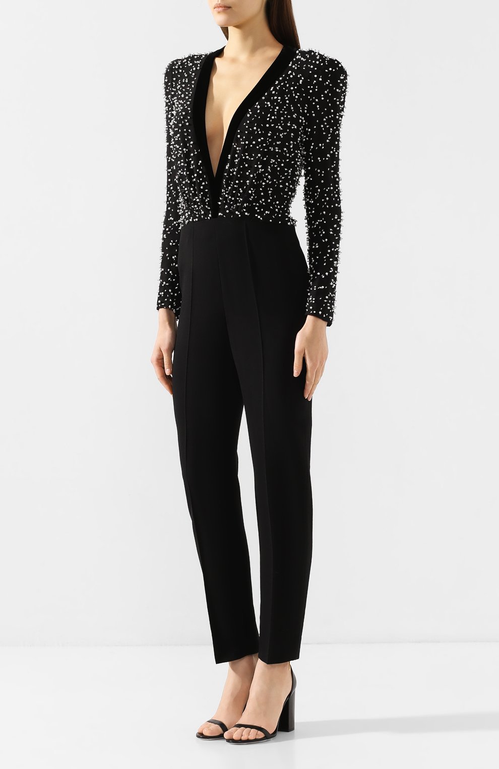 Шерстяной комбинезон GIVENCHY черного цвета по цене 478000 руб., арт. BW50DQG0CS, фото 3 Шерстяной комбинезон GIVENCHY, арт. BW50DQG0CS, фото 3